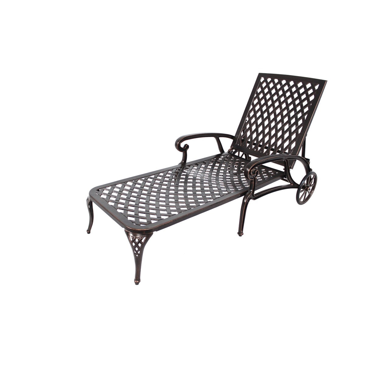 Patio Furniture Aluminium Cast Outdoor lounge chair 1pcs