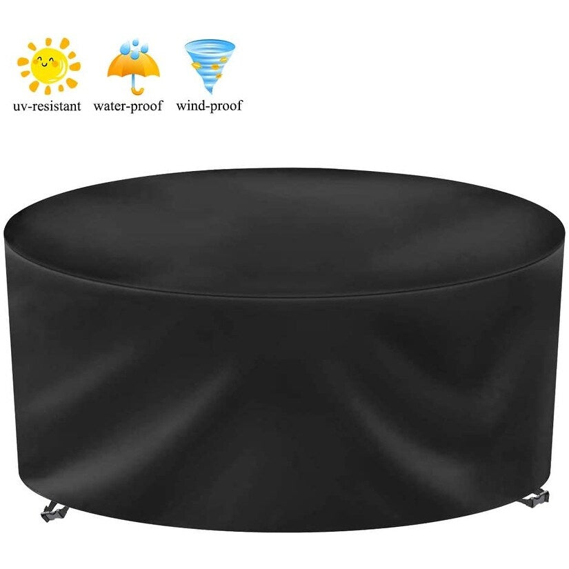 Patio Furniture Cover for Outdoor Round Table & Chairs Set
