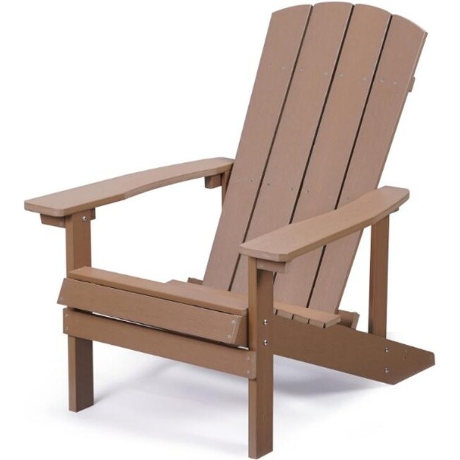 Patio Hips Plastic Adirondack Chair Lounger Weather Resistant Furniture