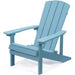 Patio Hips Plastic Adirondack Chair Lounger Weather Resistant Furniture