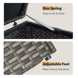 Patio Outdoor Patio Storage Box Waterproof Table
