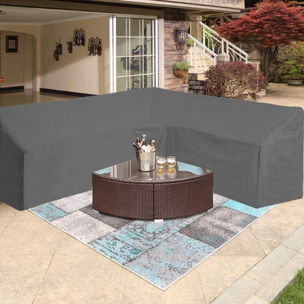 Patio Outdoor Sectional Sofa Cover for Patio Furniture Set