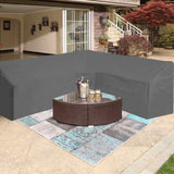 Patio Outdoor Sectional Sofa Cover for Patio Furniture Set