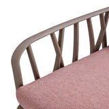 Patio indoor/ outdoor garden single sofa armchairs plastic with soft cushion Weather waterproof chair Sectional Furniture 2