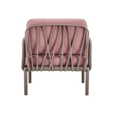 Patio indoor/ outdoor garden single sofa armchairs plastic with soft cushion Weather waterproof chair Sectional Furniture 2