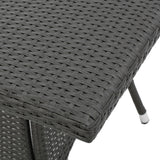 Patterson Outdoor 5-piece Wicker Dining Set with Cushions by Christopher Knight Home