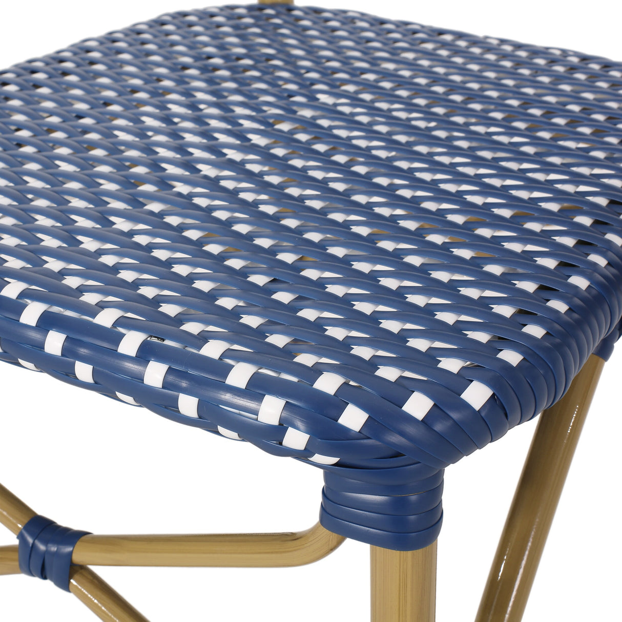 Paul Outdoor French Cafe Chair (Set of 2) by Christopher Knight Home - 21.50" L x 22.50" W x 35.75" H