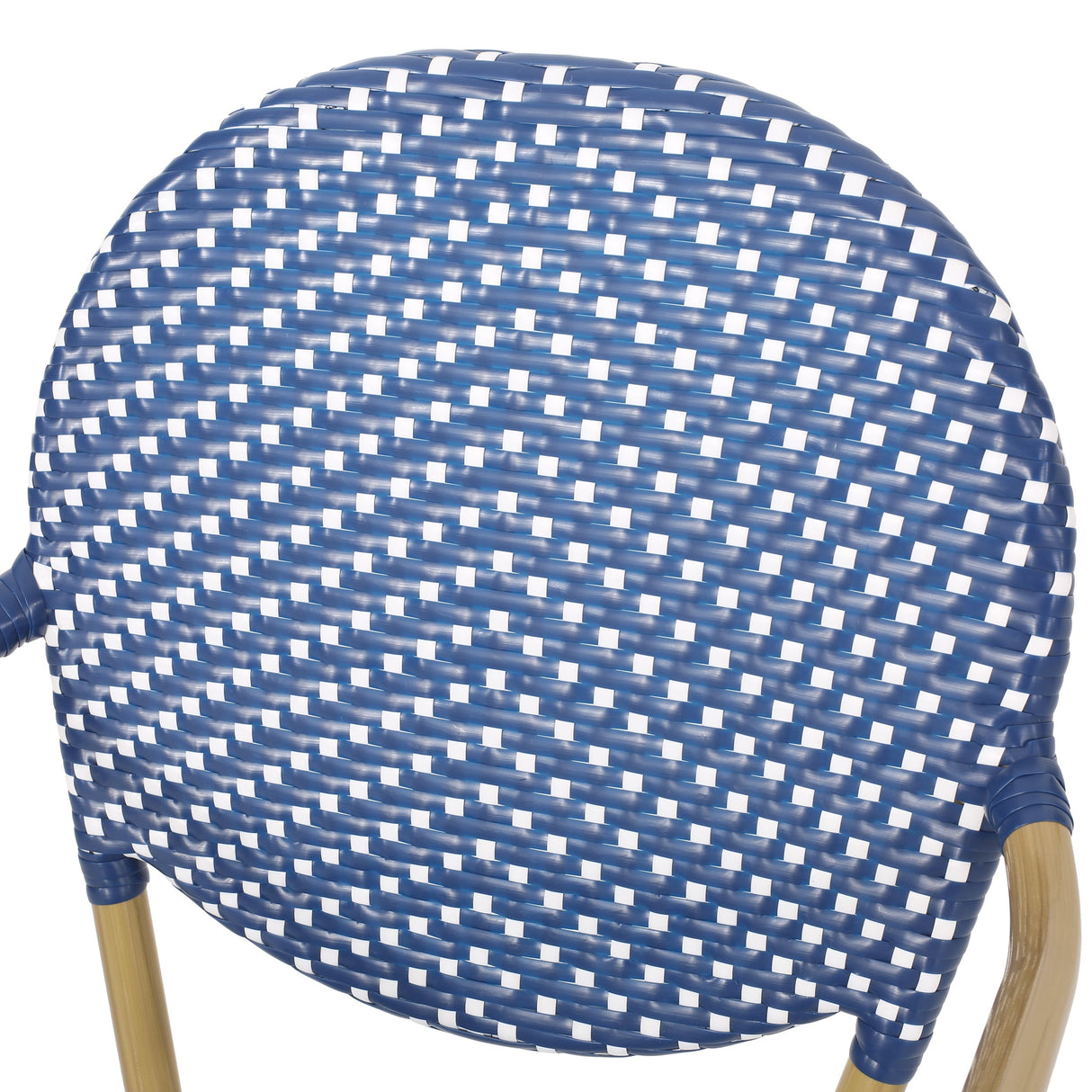 Paul Outdoor French Cafe Chair (Set of 2) by Christopher Knight Home - 21.50" L x 22.50" W x 35.75" H