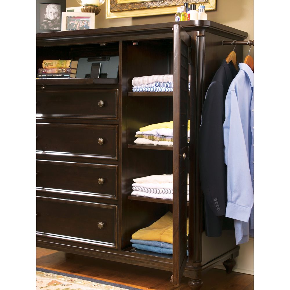 Paula Deen Home Door Chest in Tobacco Finish