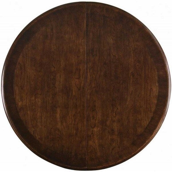 Paula Deen Home Round Pedestal Table Complete in Tobacco Finish Overstock