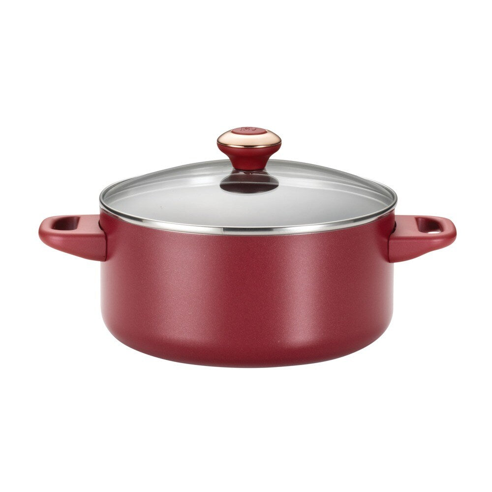Paula Deen Signature Dishwasher Safe Nonstick 11-piece Red Cookware Set