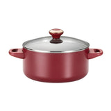 Paula Deen Signature Dishwasher Safe Nonstick 11-piece Red Cookware Set