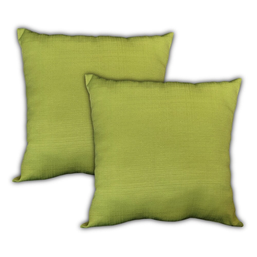 Paulines Gardens Indoor/Outdoor, Zippered Pillow Cover, Set of 3 Pillow