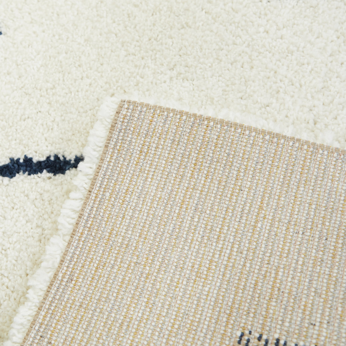 Pavel Abstract Geometric Shag Area Rug