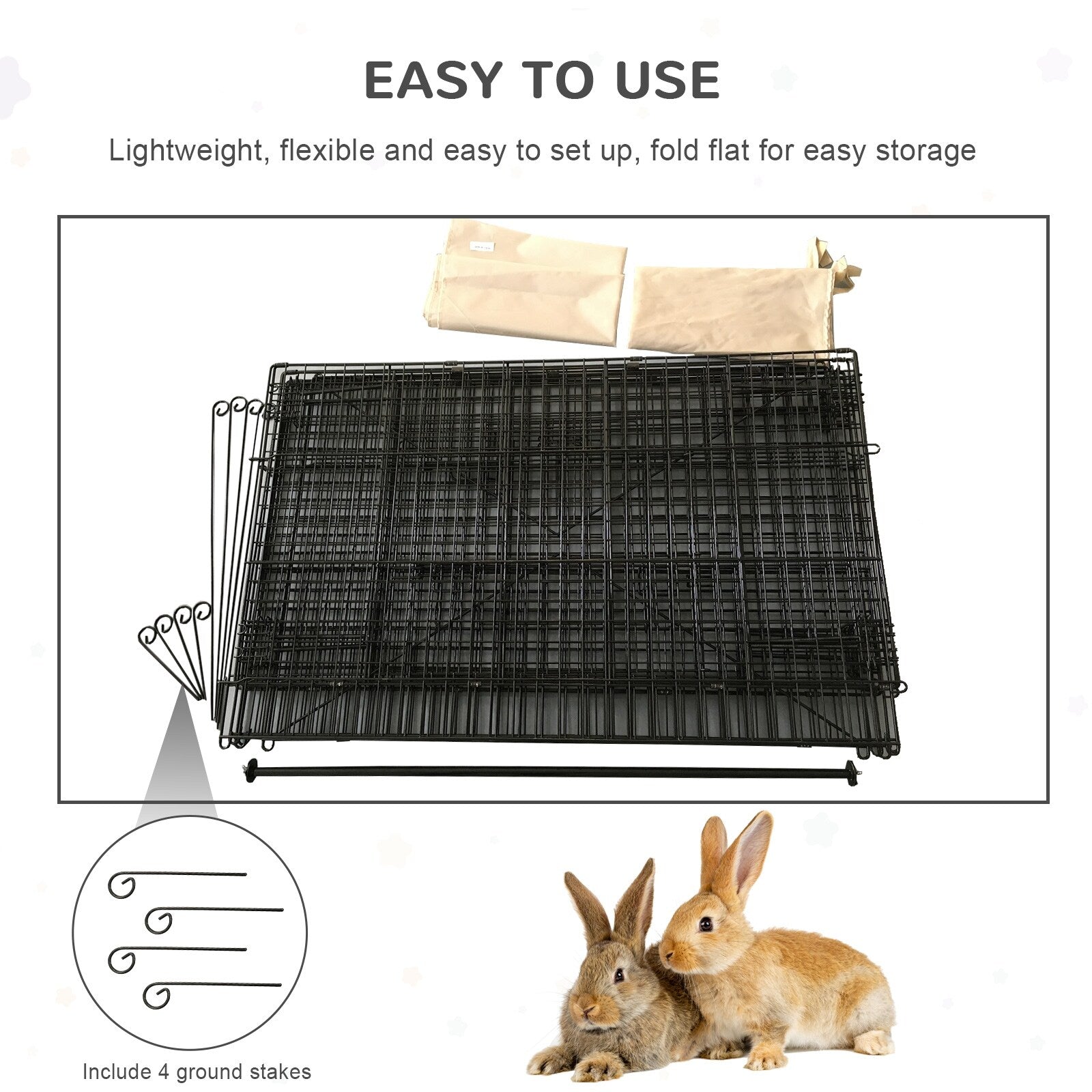 Outdoor rabbit playpen cheap