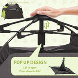 PawHut Pop Up Dog Tent for Extra Large and Large Dogs, Portable Pet Camping Tent with Carrying Bag for Beach, Backyard, Home