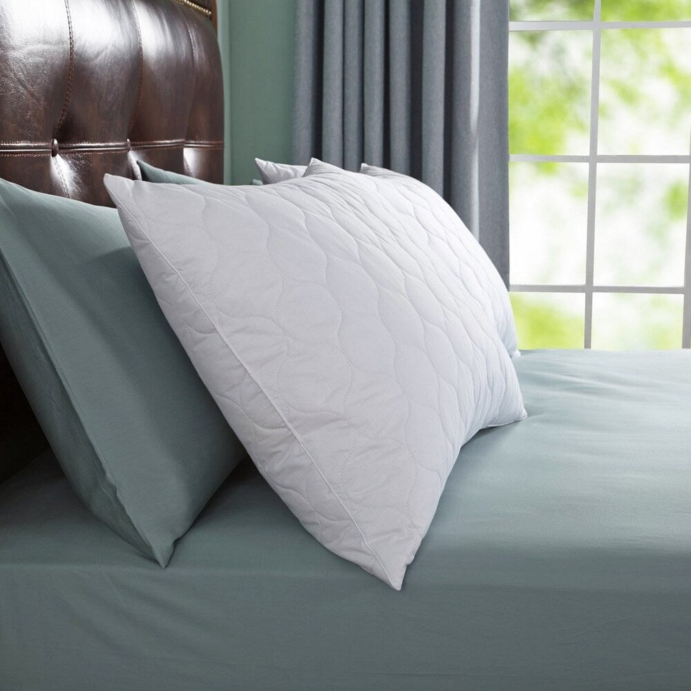 Porch & Den Glen Ellen Quilted Feather/ Down Pillows (Set of 2)