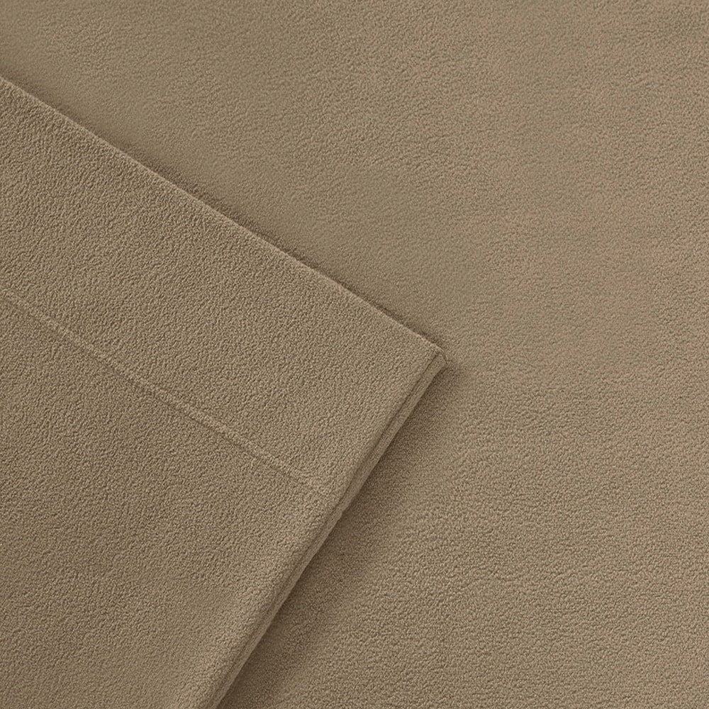 Porch & Den Herron Stain Resistant Fleece Bed Sheet Set
