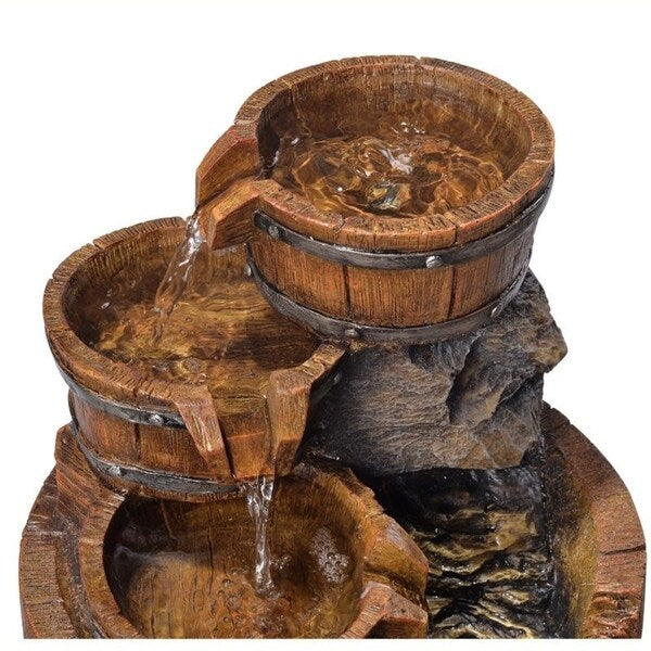 Peaktop - Outdoor Barrels Fountain