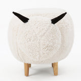 Pearcy Faux Fur Sheep Ottoman by Christopher Knight Home