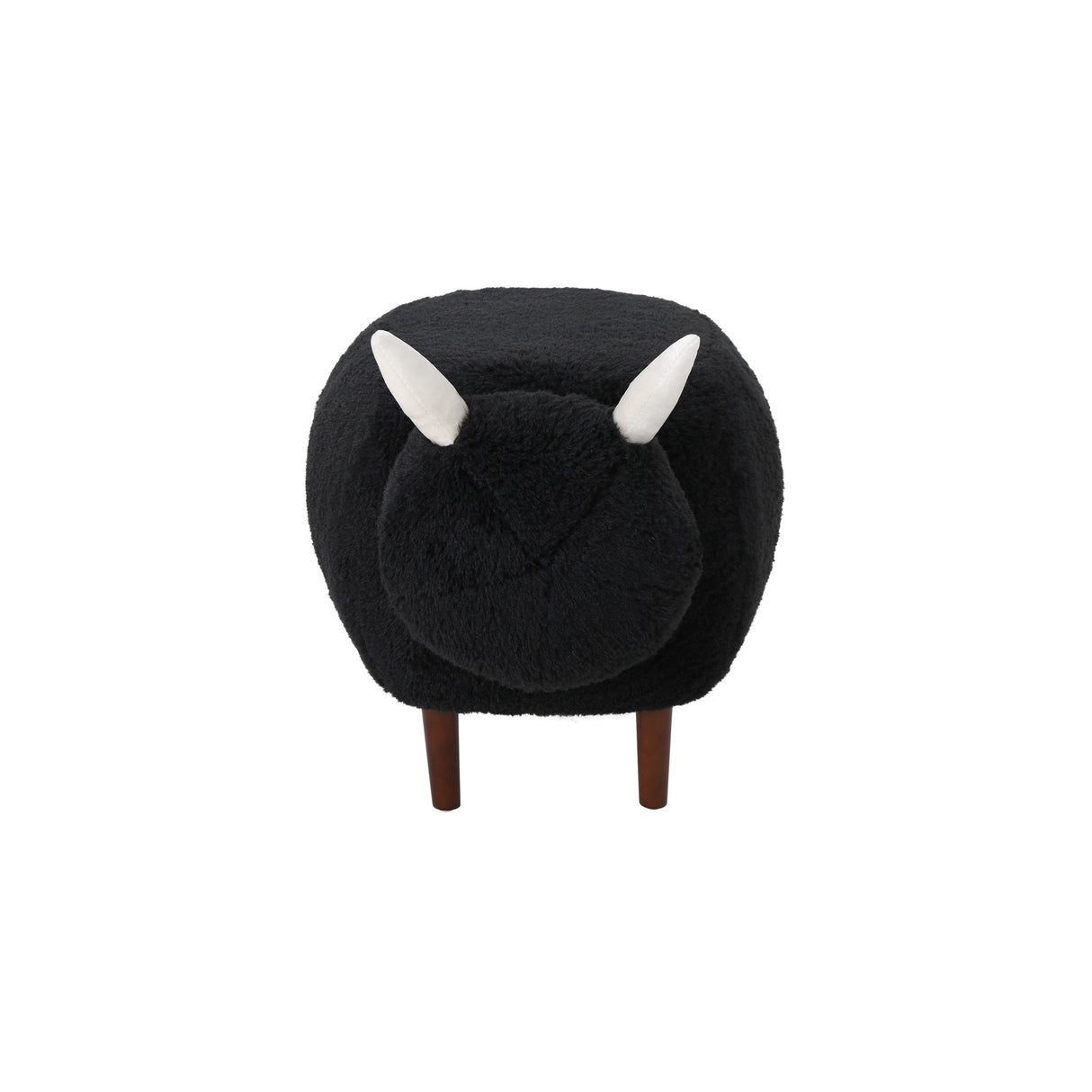 Pearcy Faux Fur Sheep Ottoman by Christopher Knight Home