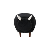 Pearcy Faux Fur Sheep Ottoman by Christopher Knight Home