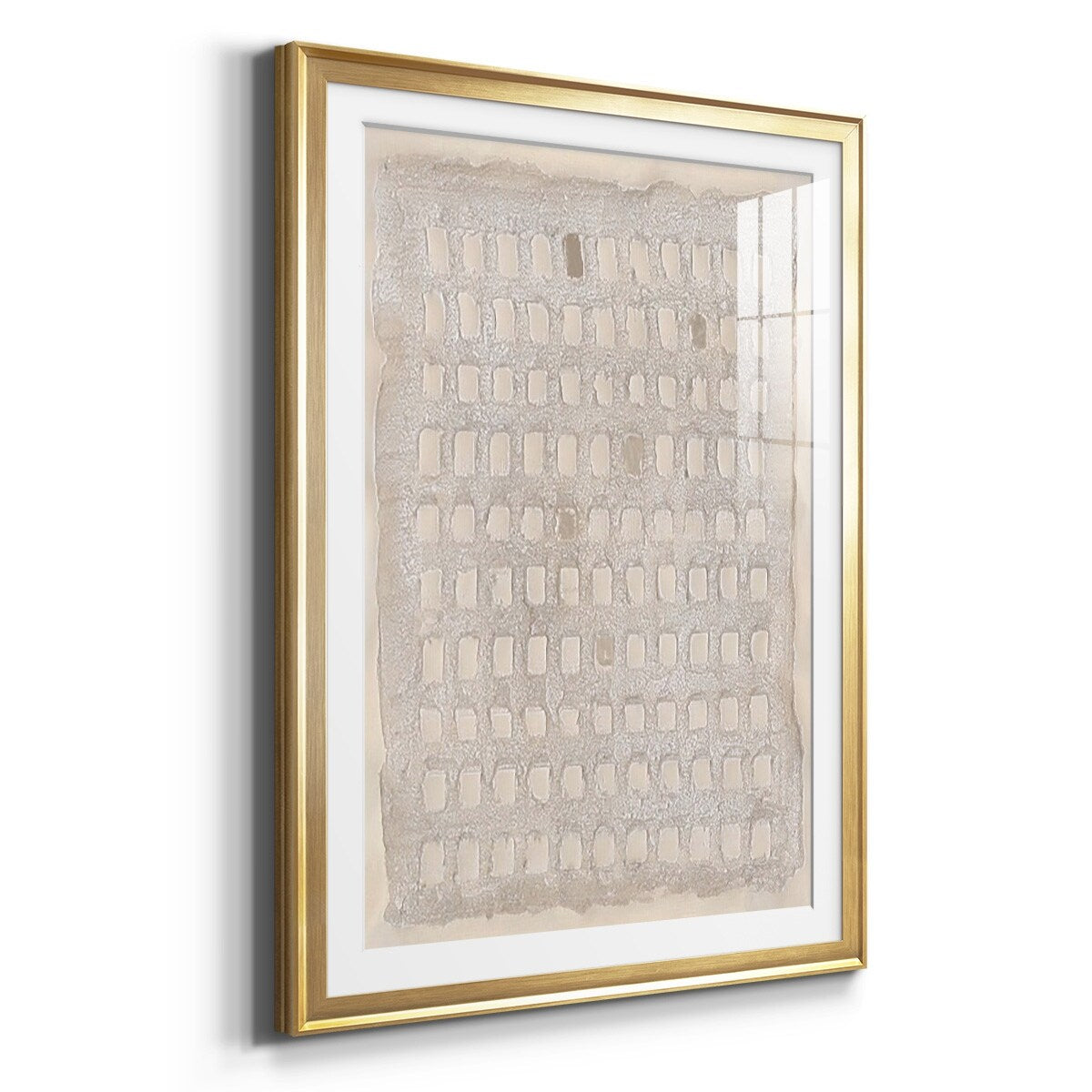 Pearl Punch Card I Premium Framed Print - Ready to Hang
