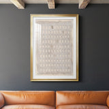 Pearl Punch Card I Premium Framed Print - Ready to Hang