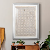Pearl Punch Card I Premium Framed Print - Ready to Hang