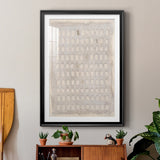 Pearl Punch Card I Premium Framed Print - Ready to Hang
