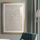 Pearl Punch Card I Premium Framed Print - Ready to Hang