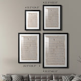 Pearl Punch Card I Premium Framed Print - Ready to Hang