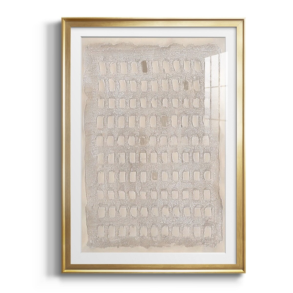 Pearl Punch Card I Premium Framed Print - Ready to Hang