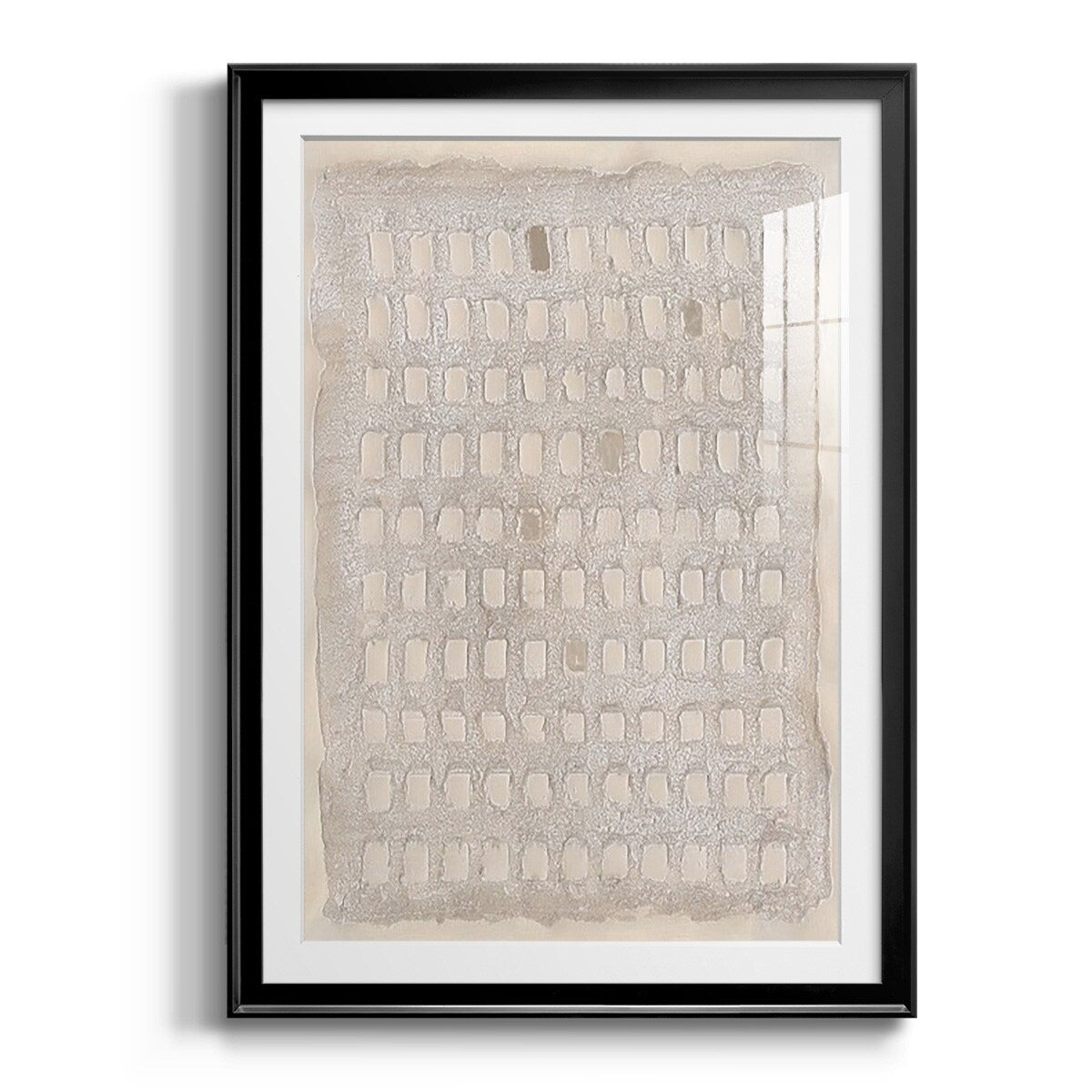 Pearl Punch Card I Premium Framed Print - Ready to Hang