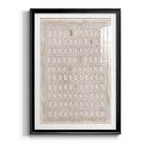 Pearl Punch Card I Premium Framed Print - Ready to Hang