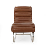 Pearsall Channel Stitch Chaise Lounge by Christopher Knight Home