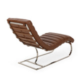 Pearsall Channel Stitch Chaise Lounge by Christopher Knight Home