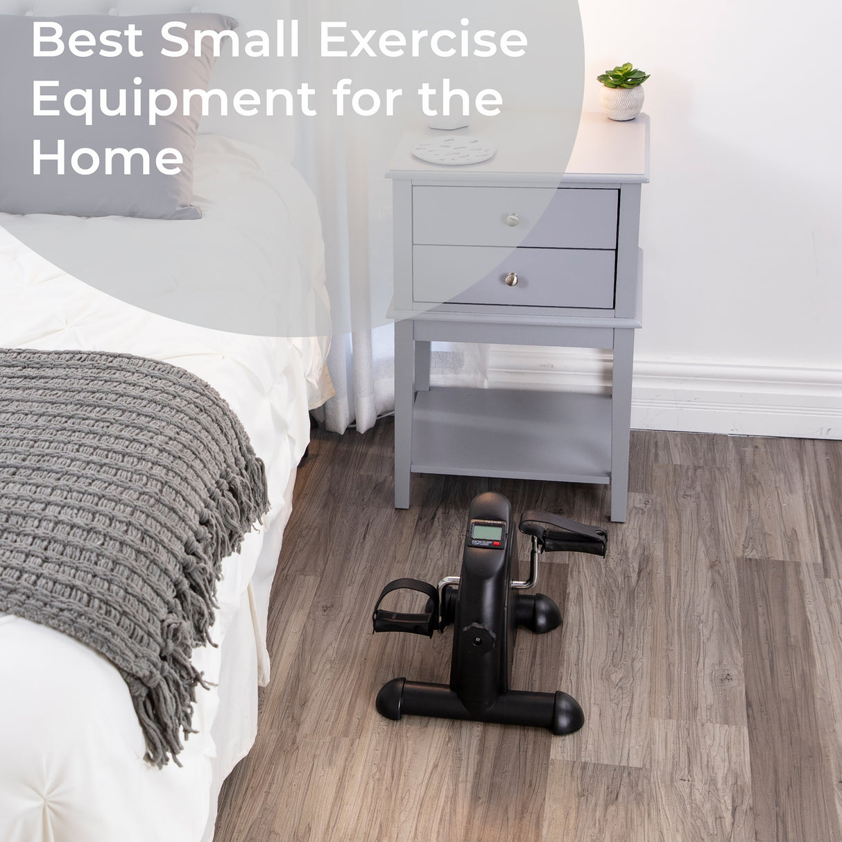 Pedal Exercise Mini Cycle Bike Great for Home or Office Workout