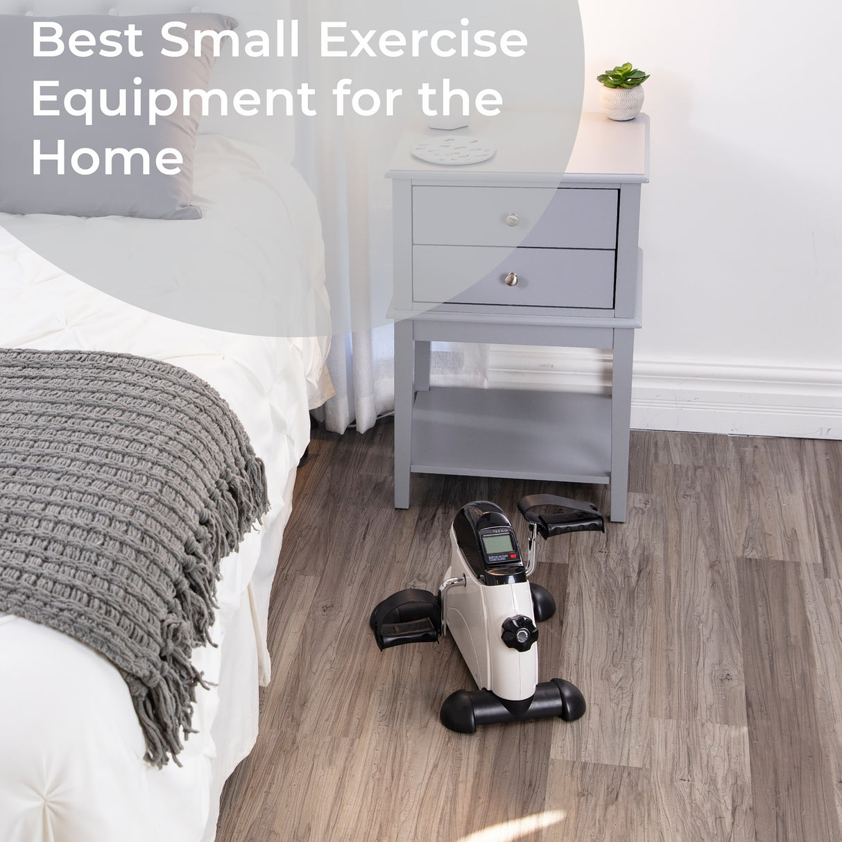 Pedal Exercise Mini Cycle Bike Great for Home or Office Workout
