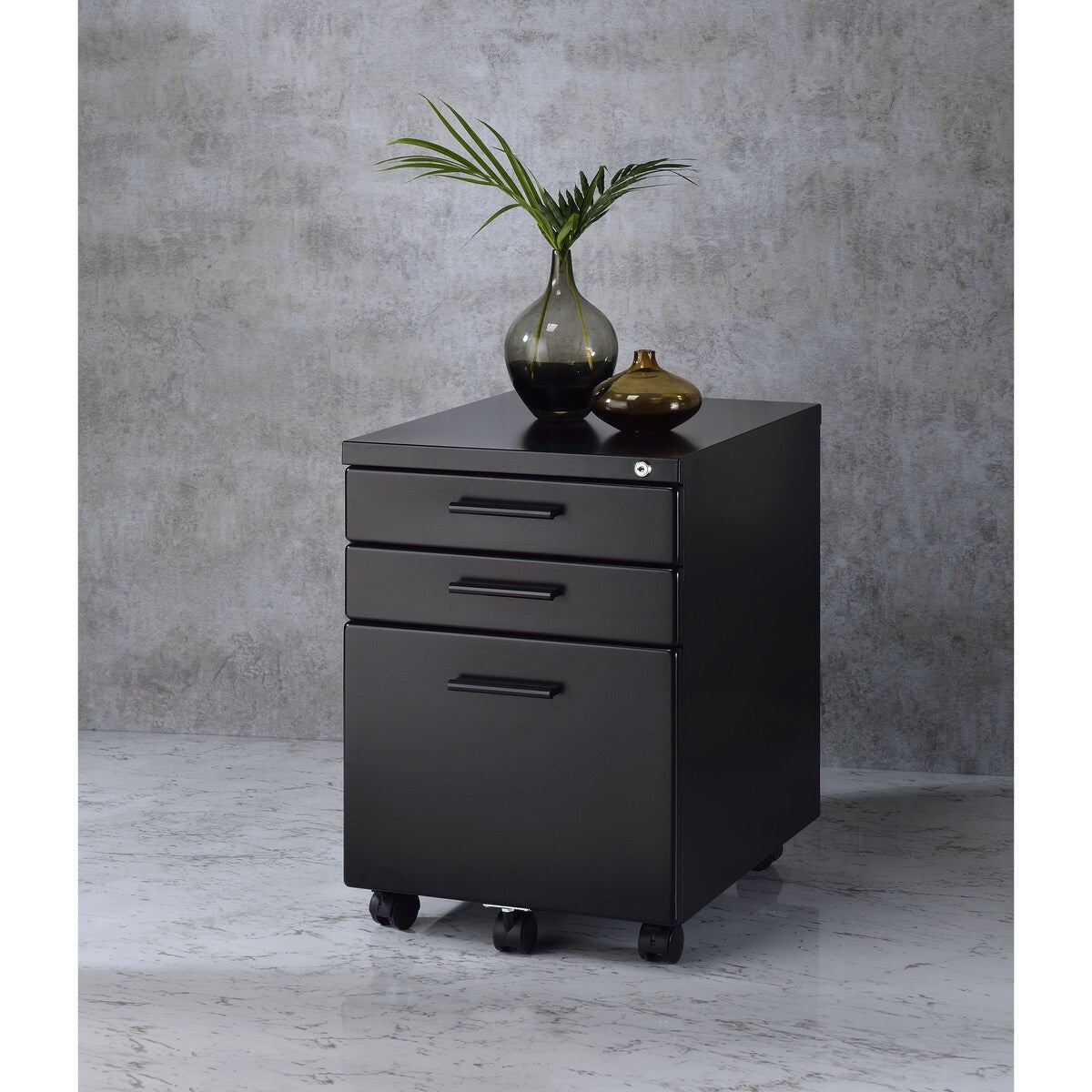 Peden File Cabinet, Black