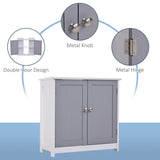 Pedestal Sink Storage Cabinet, Vanity Cabinet,Under Sink Bathroom Cabinet with U-shape and Adjustable Internal Shelf
