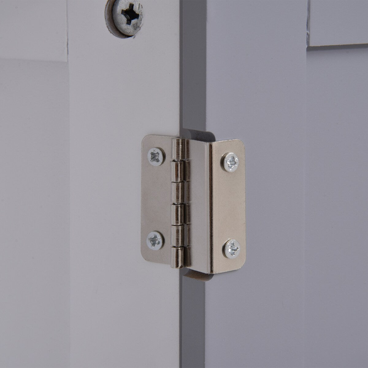 Pedestal Sink Storage Cabinet, Vanity Cabinet,Under Sink Bathroom Cabinet with U-shape and Adjustable Internal Shelf