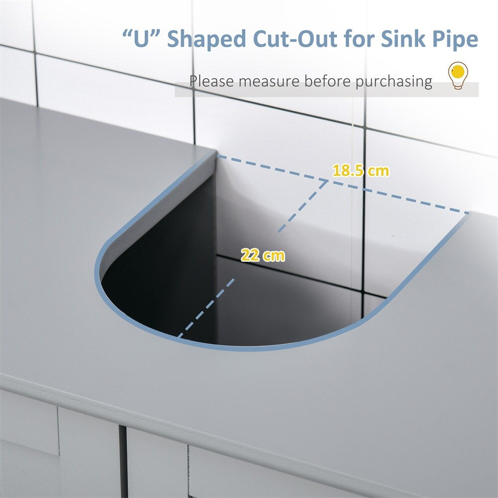 Pedestal Sink Storage Cabinet,Under Sink Bathroom Cabinet