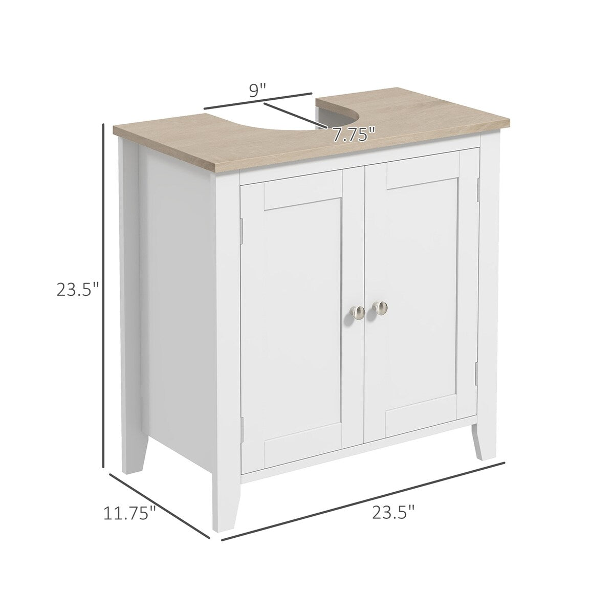 Pedestal Sink Storage Cabinet