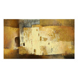 Peel & Stick Wall Mural - Golden Abstract Background - Removable Wallpaper