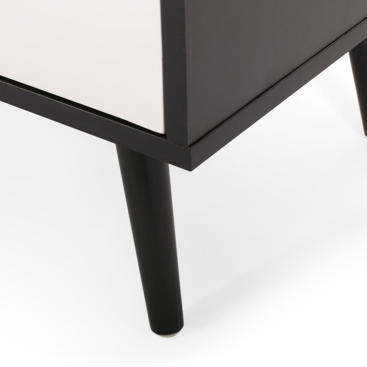 Peermont Mid-Century Modern TV Stand with 2 Doors and 2 Shelves by Christopher Knight Home - 47.25" W x 15.50" D x 18.50" H