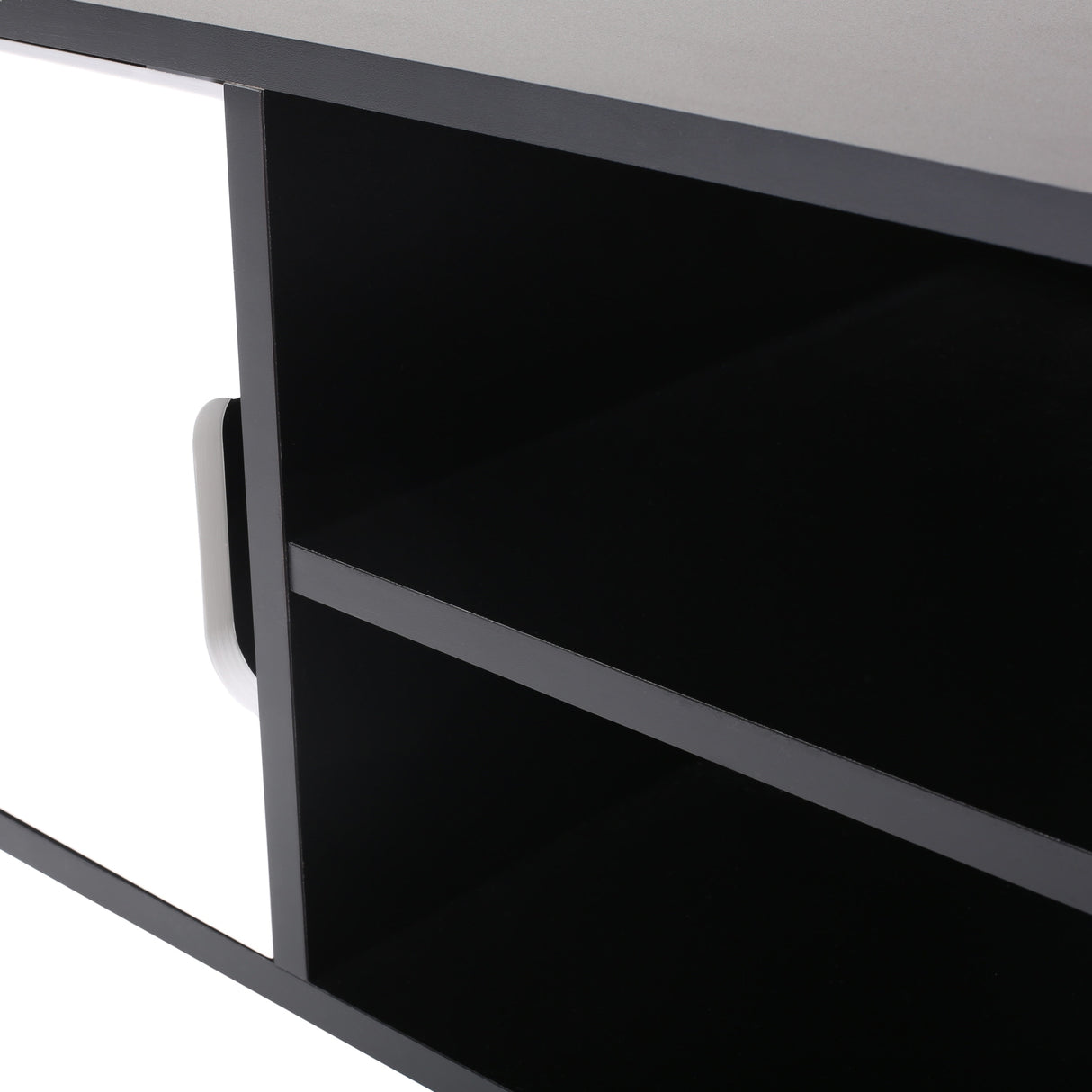 Peermont Mid-Century Modern TV Stand with 2 Doors and 2 Shelves by Christopher Knight Home - 47.25" W x 15.50" D x 18.50" H