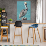 Pelican Perch I By Studio Arts Canvas Art Print