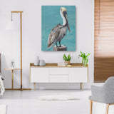 Pelican Perch I By Studio Arts Canvas Art Print