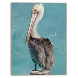 Pelican Perch II By Studio Arts Canvas Art Print